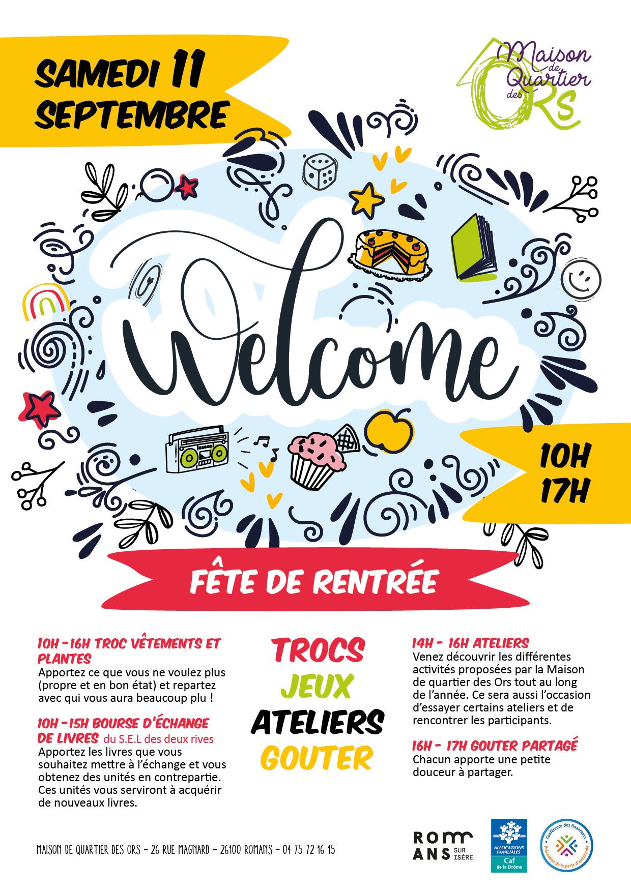 affiche rentree ORS 270821